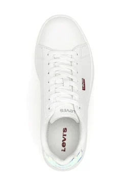 Sneakers Bianche Con Lacci da Donna Levi's VAVE0201S