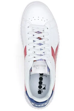 Sneakers Bianche con Lacci Diadora Step P Teatime