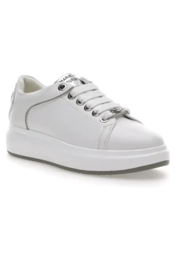 Sneakers Bianche con Lacci Mariella Burani 50280