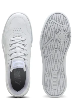 Sneakers Bianche Con Lacci Puma Court Lally