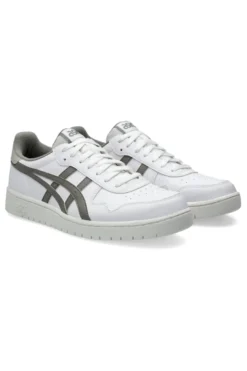 Sneakers Bianche con Logo Argento ASICS JAPAN S