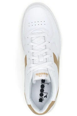Sneakers Bianche con logo Beige DIADORA RAPTOR LOW