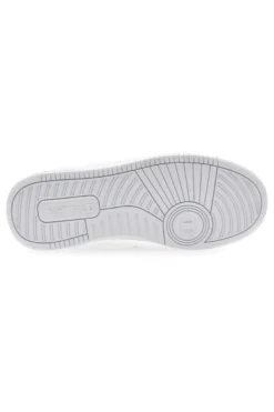 Sneakers Bianche con Logo Laterale Argento CHAMPION RD18 LOW G GS