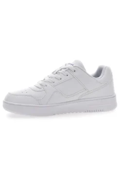 Sneakers Bianche Con Logo Laterale Champion Rebound Low