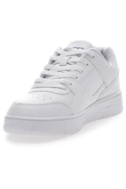 Sneakers Bianche Con Logo Laterale Champion Rebound Low