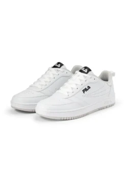 Sneakers Bianche Con Logo Laterale Fila Rega Teens