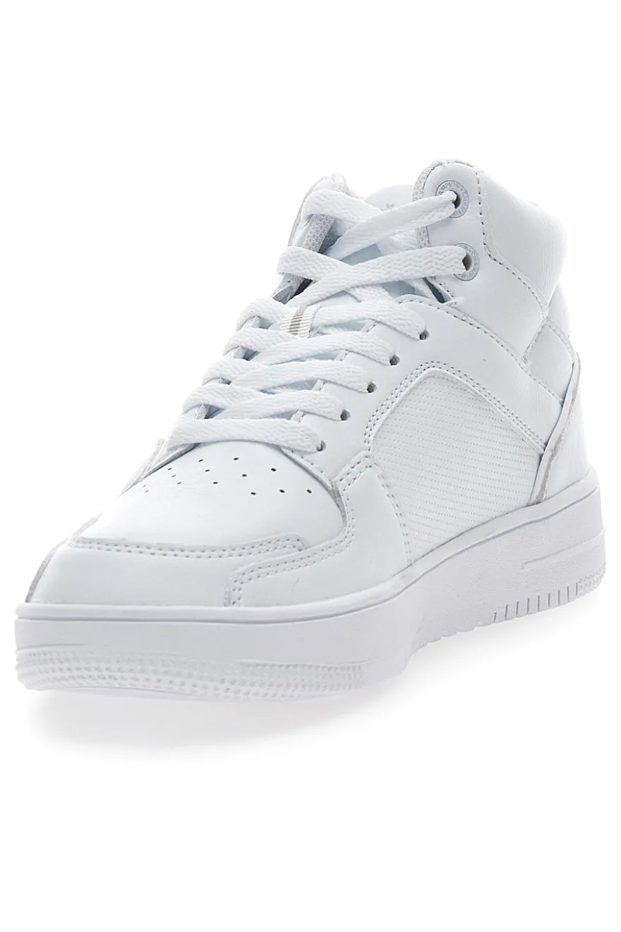Sneakers Bianche Con Logo Laterale Champion RD18 2 Mid