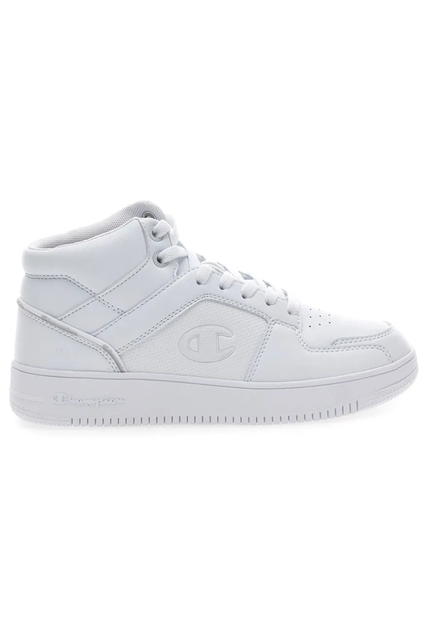 Sneakers Bianche Con Logo Laterale Champion RD18 2 Mid