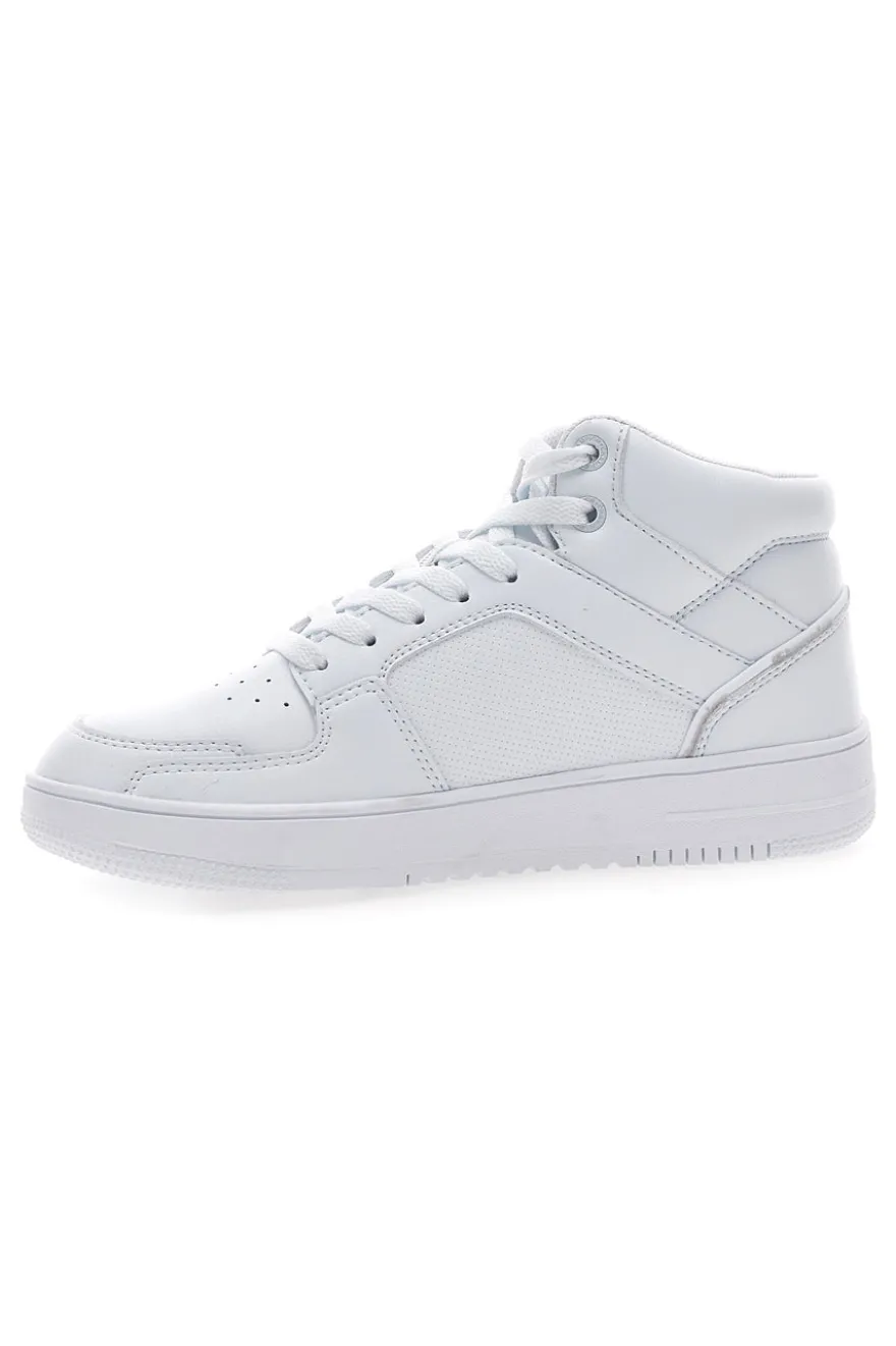 Sneakers Bianche Con Logo Laterale Champion RD18 2 Mid