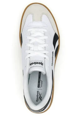 Sneakers bianche con logo nero REEBOK SMASH EDGE S