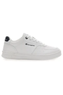 Sneakers Bianche Con Logo Posteriore Champion Newman