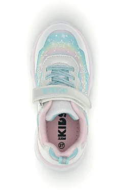 Sneakers Bianche con luci Pitt kids 11325