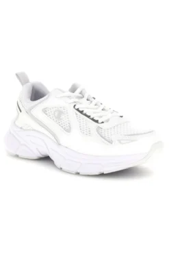 Sneakers bianche con mesh e suola EVA Champion RT25 Mesh