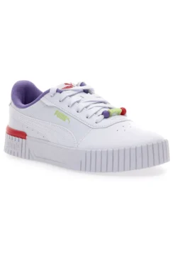 Sneakers bianche con perline Puma Carina 2.0 Pearls Jr