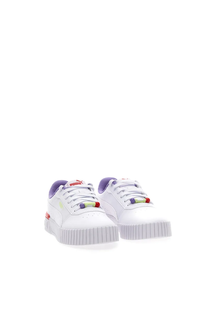 Sneakers bianche con perline Puma Carina 2.0 Pearls Jr