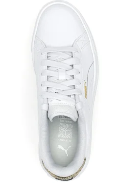 Sneakers Bianche con Platform Puma Karmen Metallic Shine