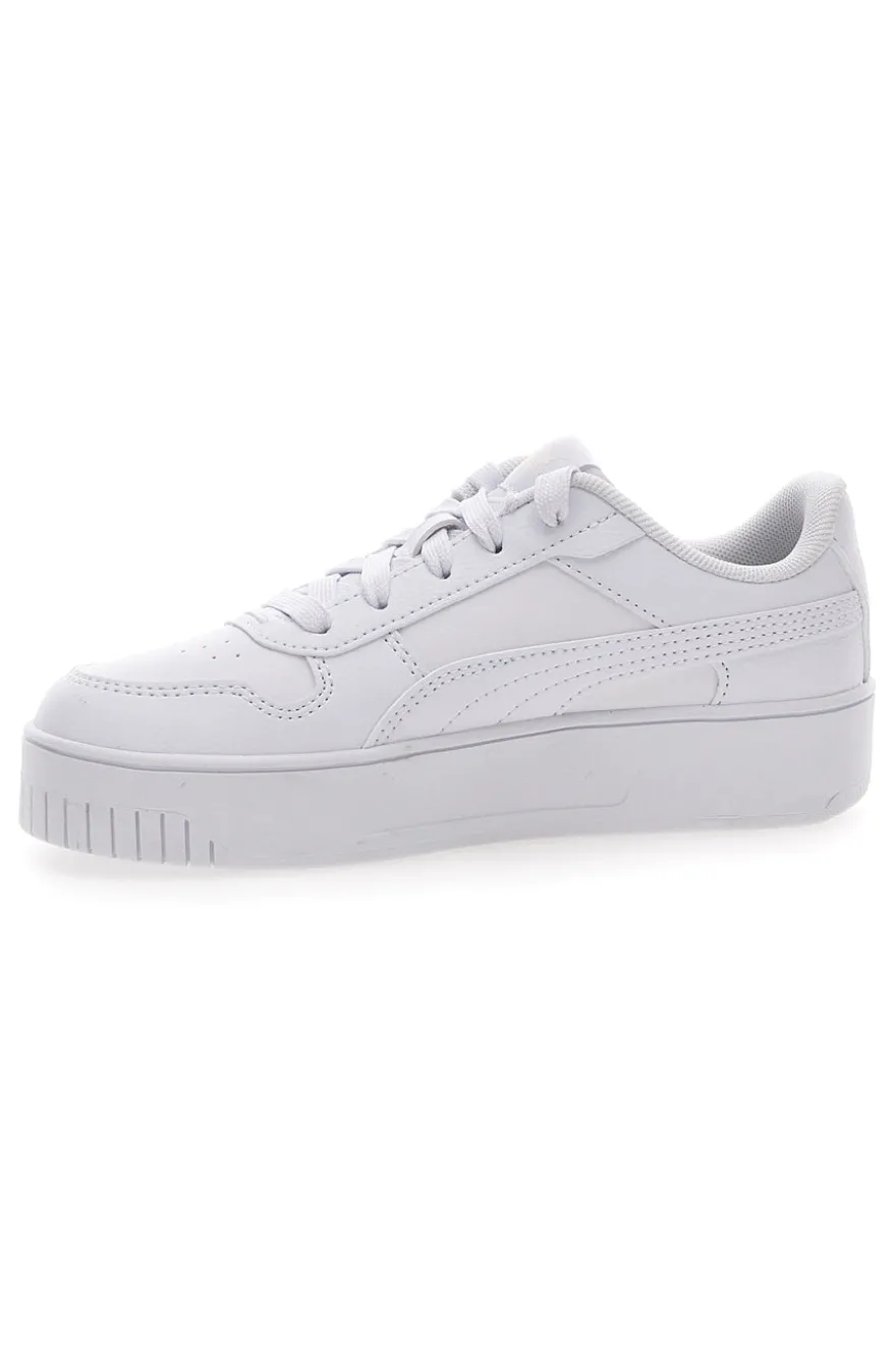 Sneakers Bianche Con Platform Puma Carina Street Ps