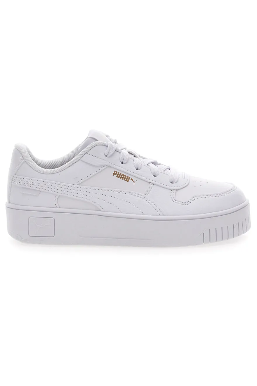 Sneakers Bianche Con Platform Puma Carina Street Ps