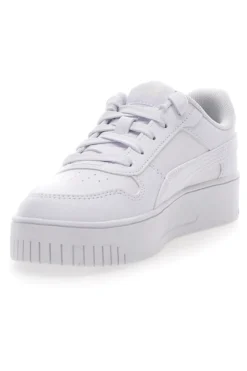 Sneakers Bianche Con Platform Puma Carina Street Ps