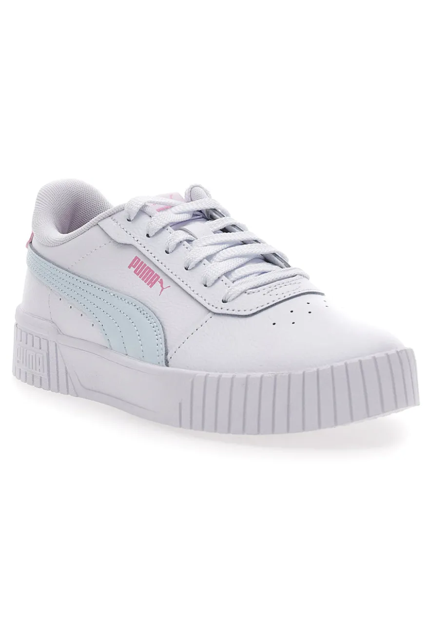 Sneakers Bianche Con Platform Puma Carina 2 Jr