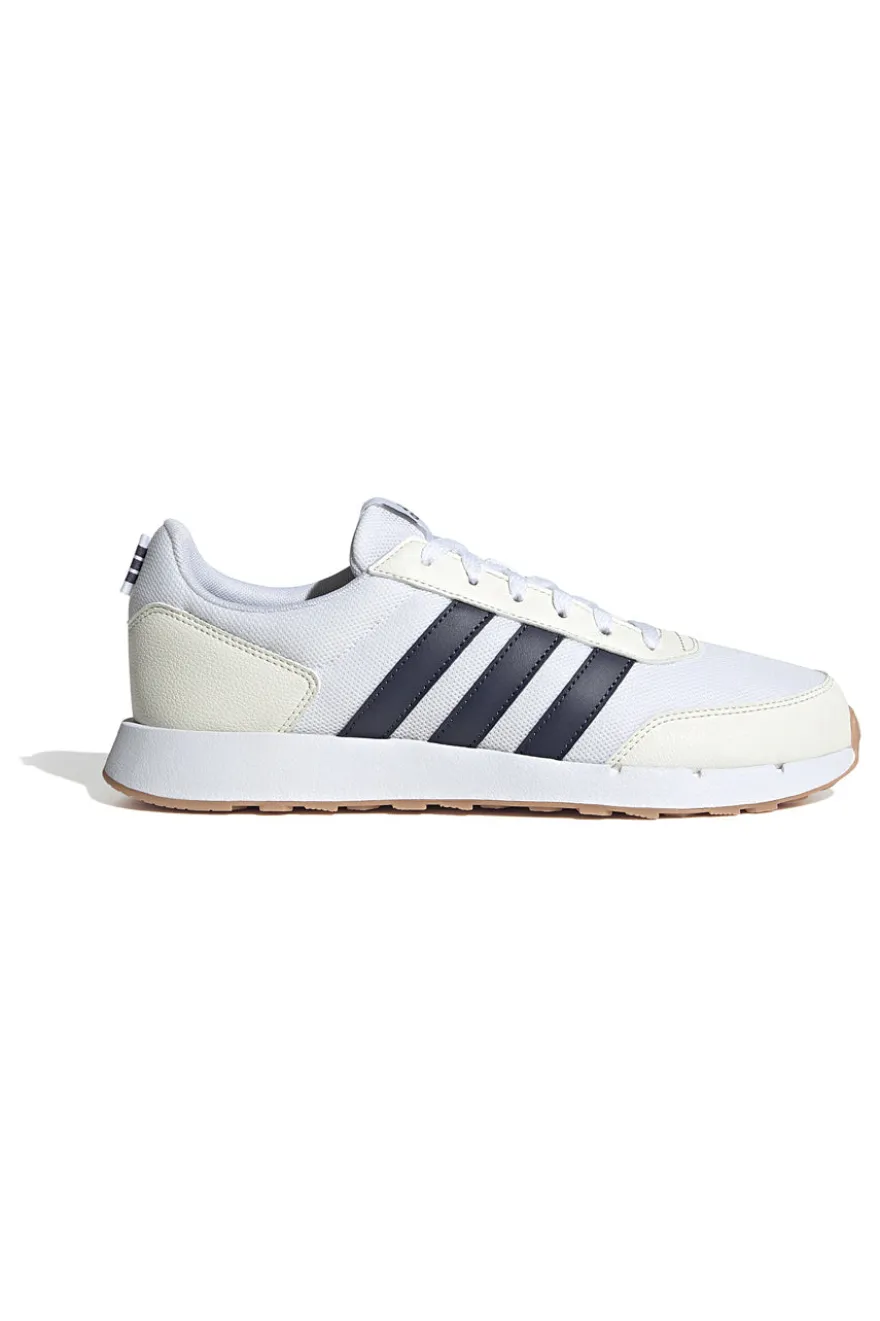 Sneakers Bianche con righe blu ADIDAS Run 50s