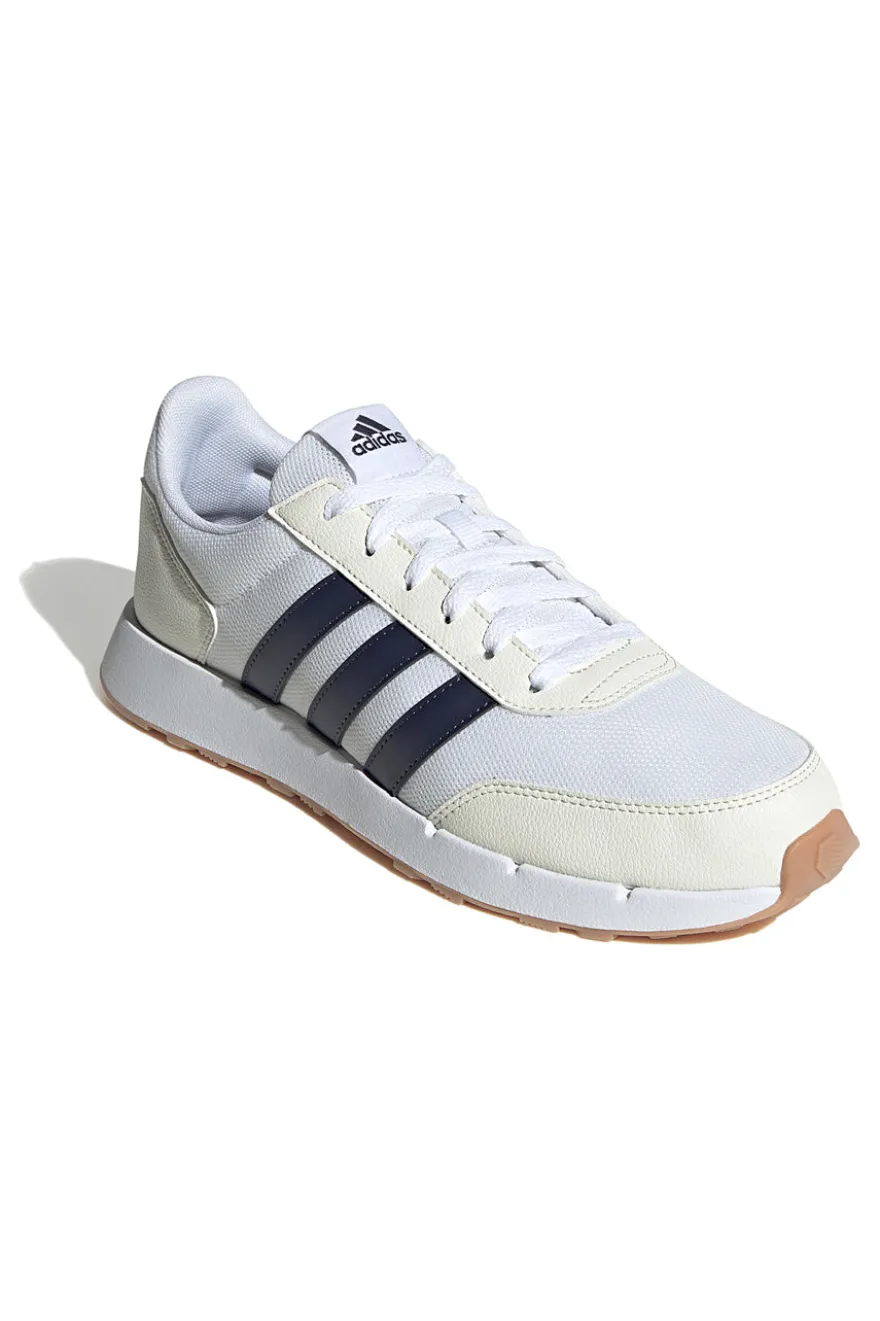 Sneakers Bianche con righe blu ADIDAS Run 50s