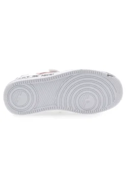 Sneakers bianche con stampa colorata PITT KIDS K191562