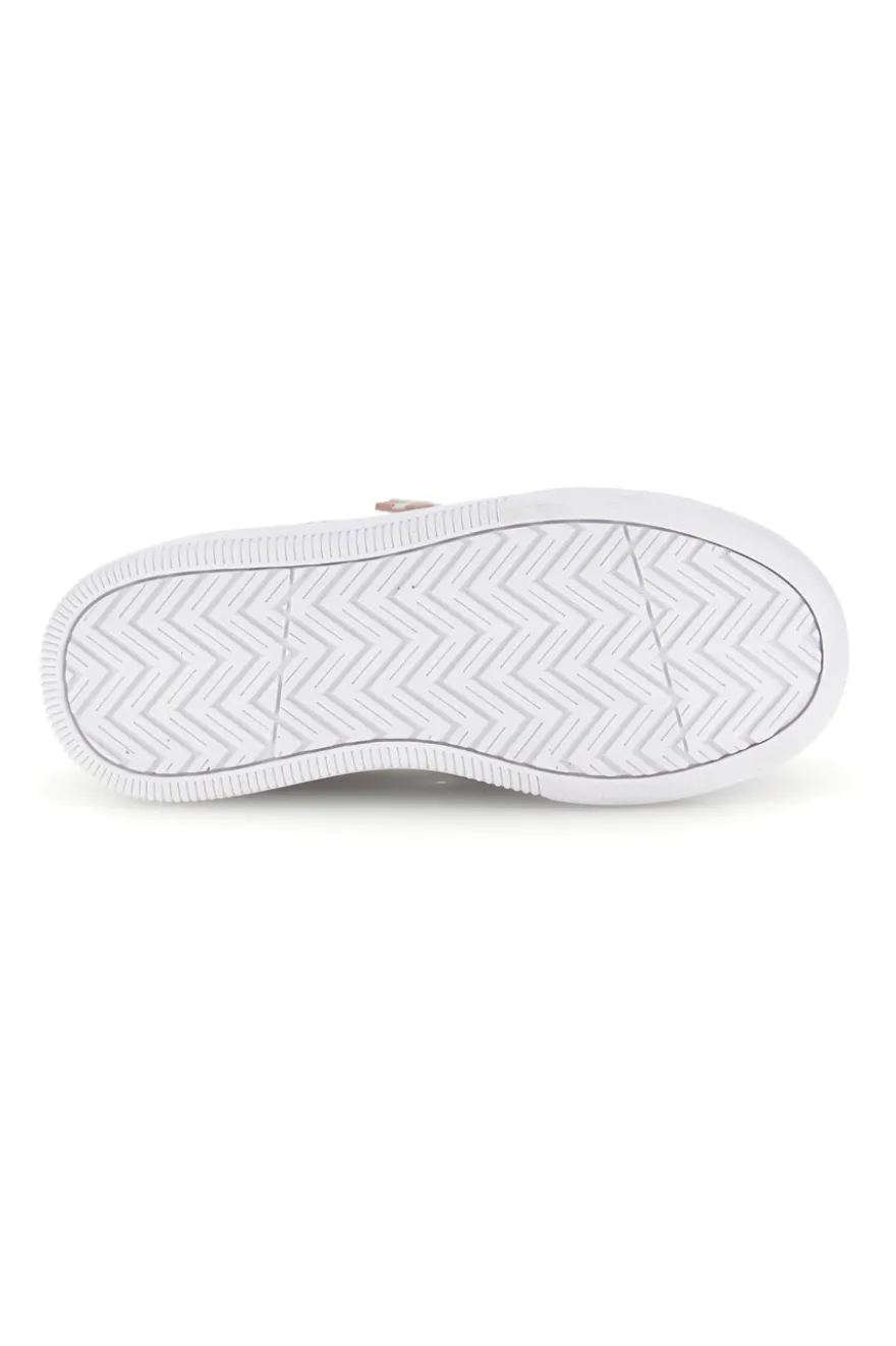 Sneakers bianche con stampa e strappo Lotto Day Princess Amf Prt Cl S