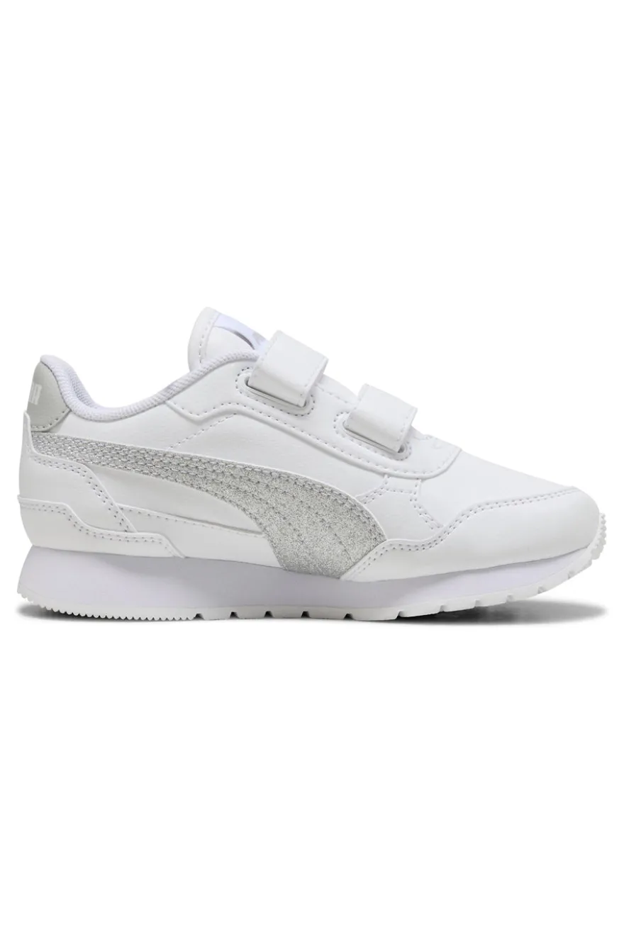 Sneakers Bianche Con Strappi Puma ST Runner v4 SL Glitter V PS