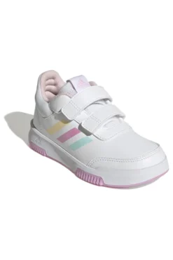 Sneakers Bianche Con Strappi in Velcro Adidas Tensaur Sport 2 CF K