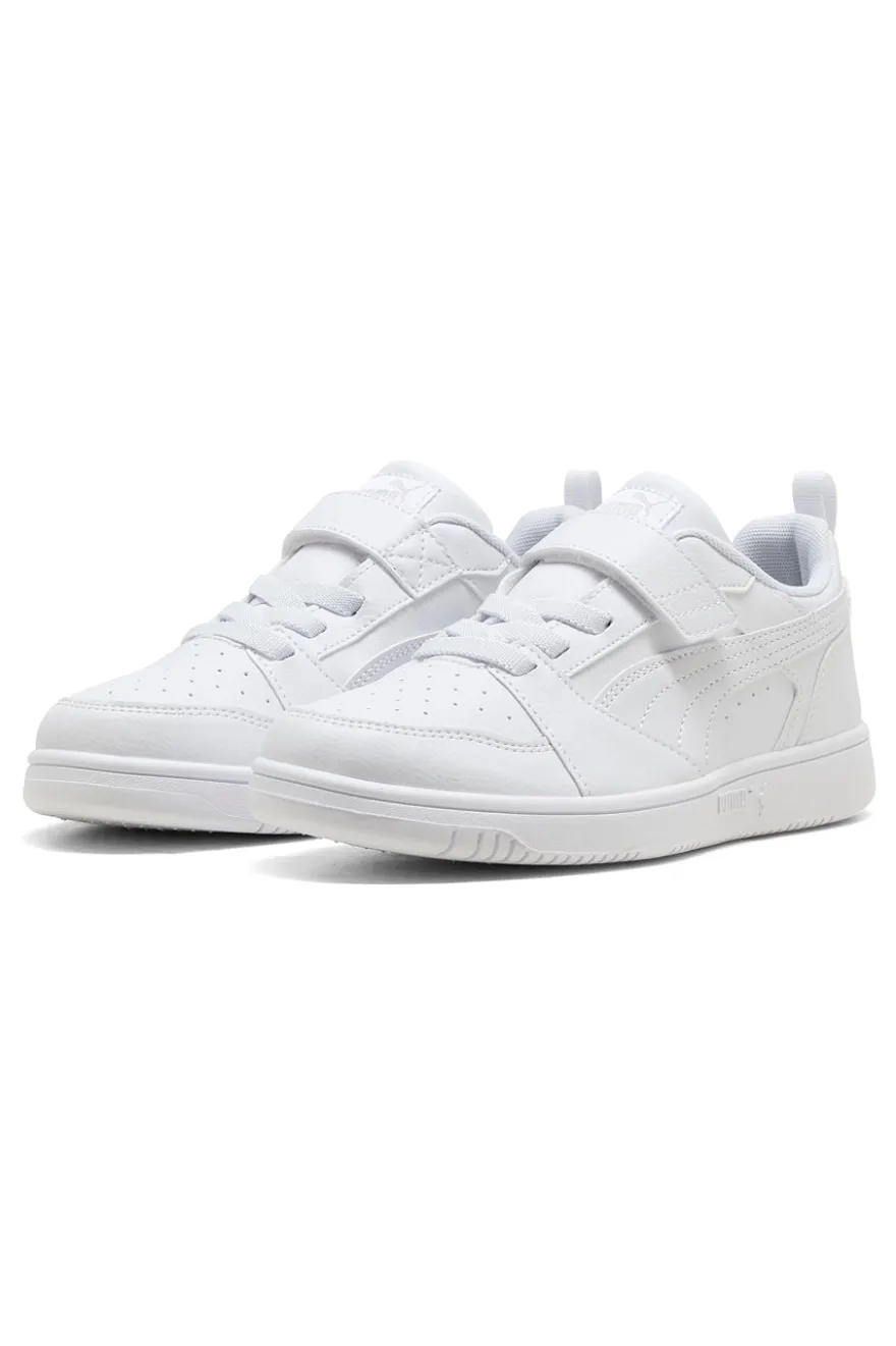 Sneakers bianche con strappo Puma Rebound V6 Lo AC+ PS