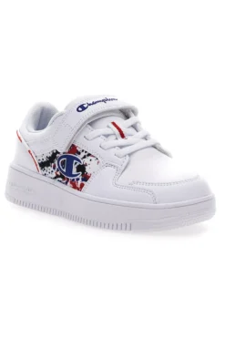 Sneakers Bianche con Strappo in Velcro CHAMPION RD18 2 FANTASY LOW B PS