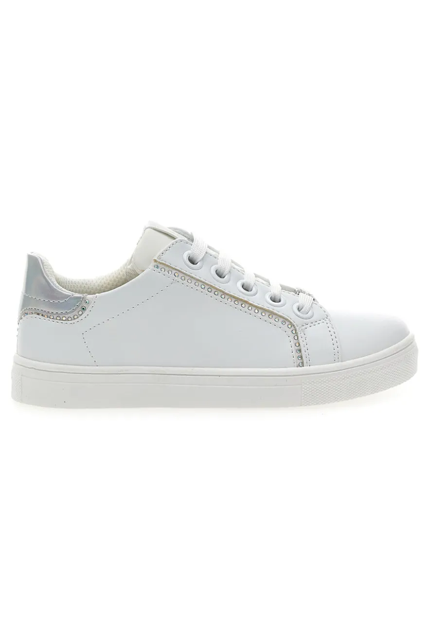 Sneakers bianche con Strass LAURA BIAGIOTTI AGI17008