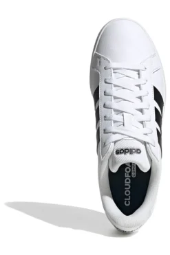 Sneakers bianche con strisce nere Adidas GRAND COURT BASE 3.0