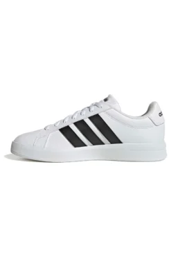 Sneakers bianche con strisce nere Adidas GRAND COURT BASE 3.0