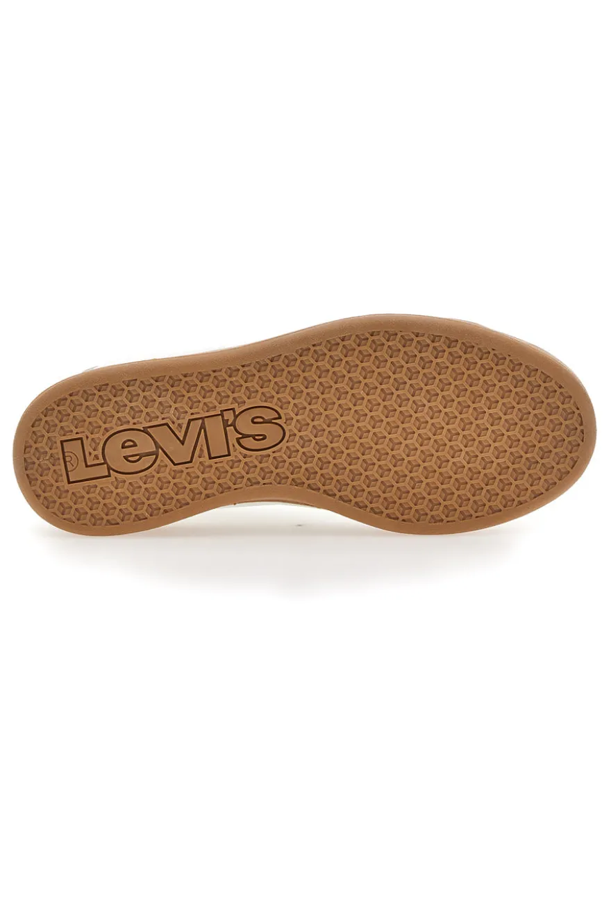 Sneakers Bianche con Suola a Contrasto Levi's VAVE0201S