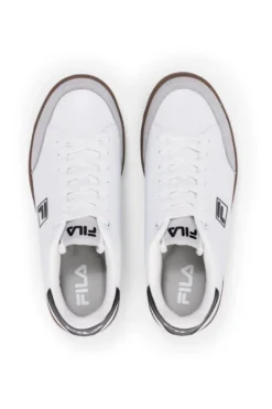 Sneakers bianche con suola a contrasto FILA COURTBAY