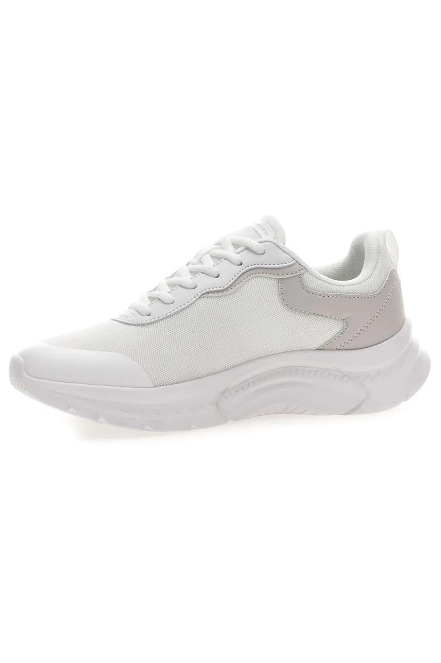 Sneakers bianche con suola chunky Champion Wlk Base