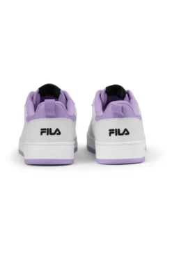 Sneakers Bianche Con Suola Lilla Fila Rega Teen