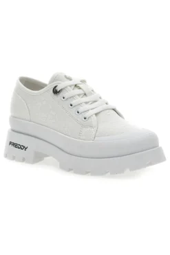Sneakers Bianche Con Suola Platform Bianca FREDDY FY7679