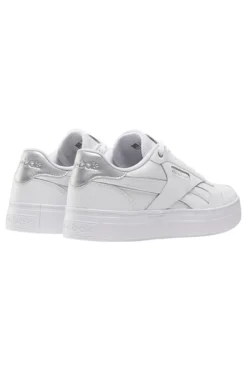Sneakers Bianche con Tomaia in Pelle Reebok Court Advance Bold