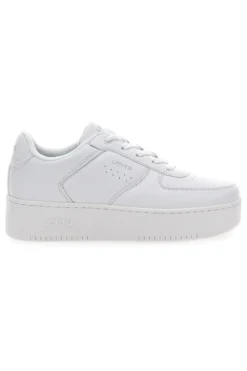 Sneakers Bianche con Tomaia Traforata e Platform LEVI'S NEW UNION BOLD