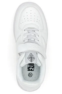 Sneakers Bianche con Velcro da Bimbi 2T2L 4713