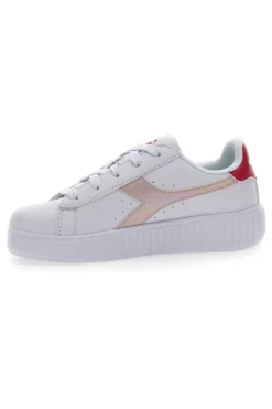 Sneakers Bianche da Bambin* Diadora Game Step PS Glazed