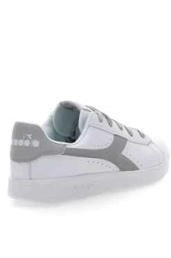 Sneakers Bianche e Argento con Lacci DIADORA GAME P CAMO GS