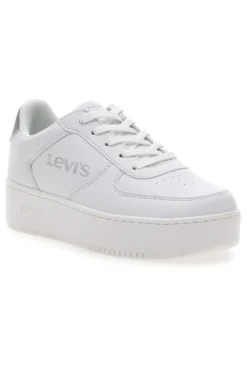 Sneakers Bianche e Argento con Platform LEVI'S NEW UNION BOLD