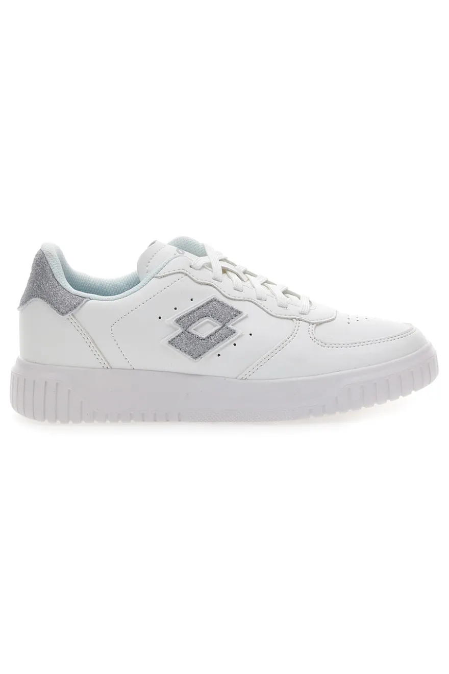 Sneakers Bianche e Argento LOTTO VENUS 1 AMF II