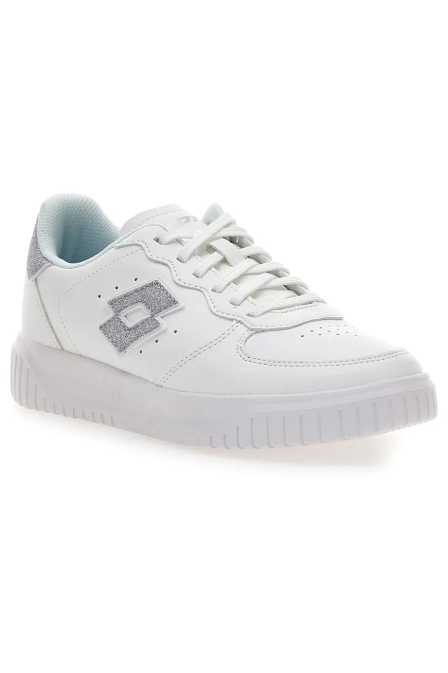 Sneakers Bianche e Argento LOTTO VENUS 1 AMF II
