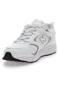 Sneakers Bianche e Argento New Balance Ml408W