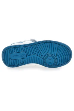 Sneakers Bianche e Azzurre Champion RD18 2 Low B Ps